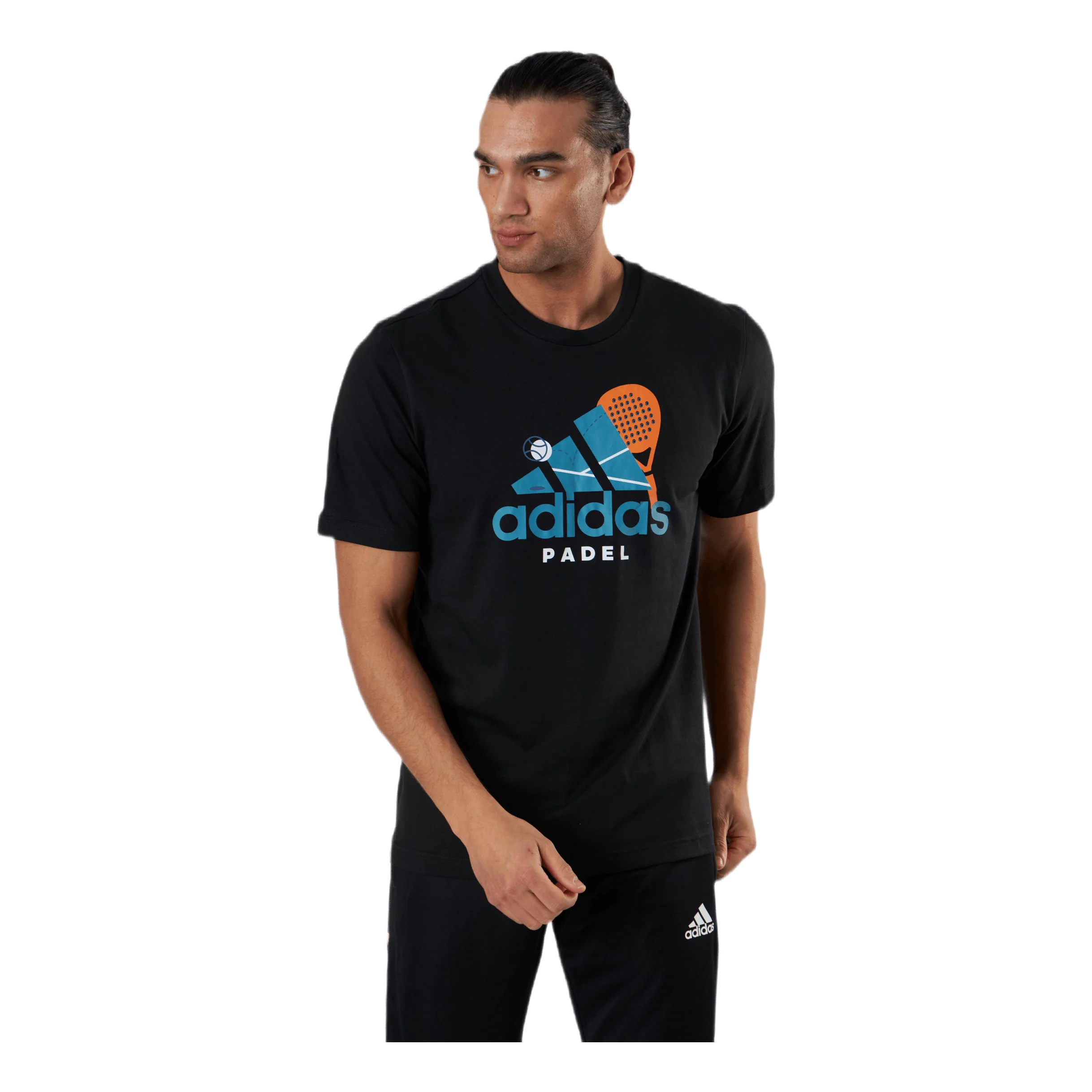 Padel Graphic Logo Black