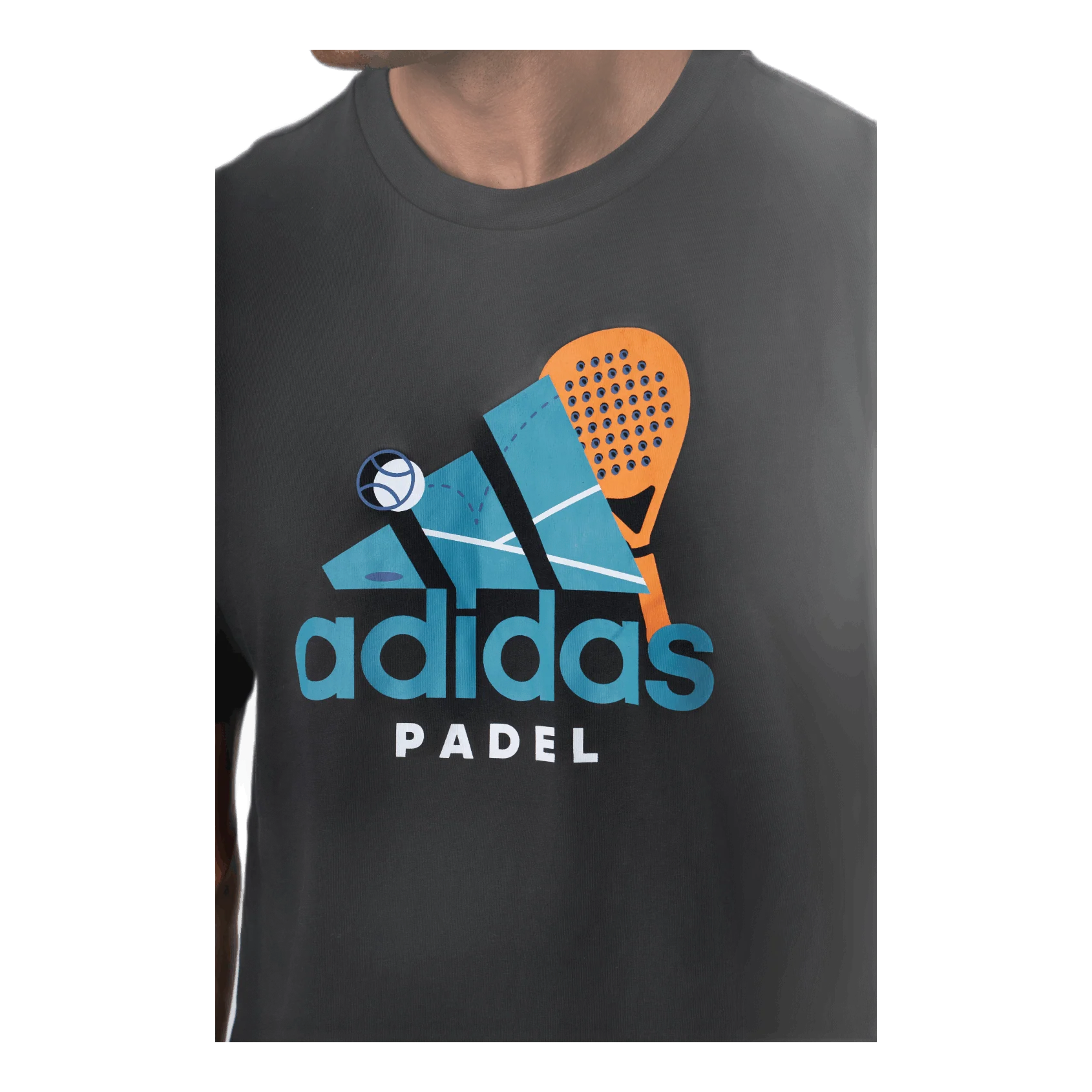 Padel Graphic Logo Black – Image 4