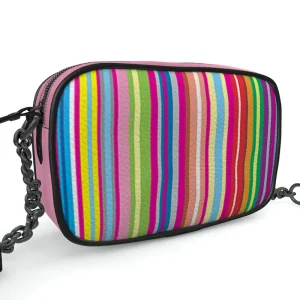Sac Camera cuir - Stripy