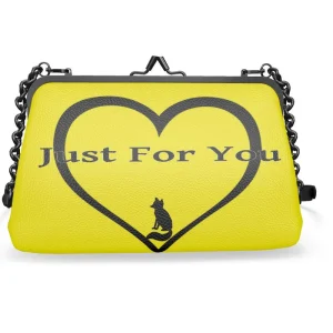 Sac cadre métal cuir - Heart