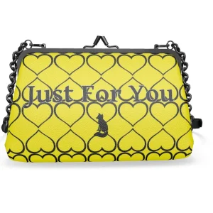 Sac cadre métal cuir - Heart