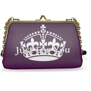 Sac cadre métal cuir - Crown