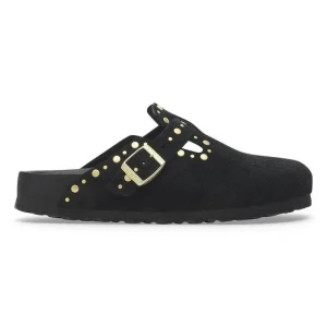 Boston Birkenstock Rivets noirs