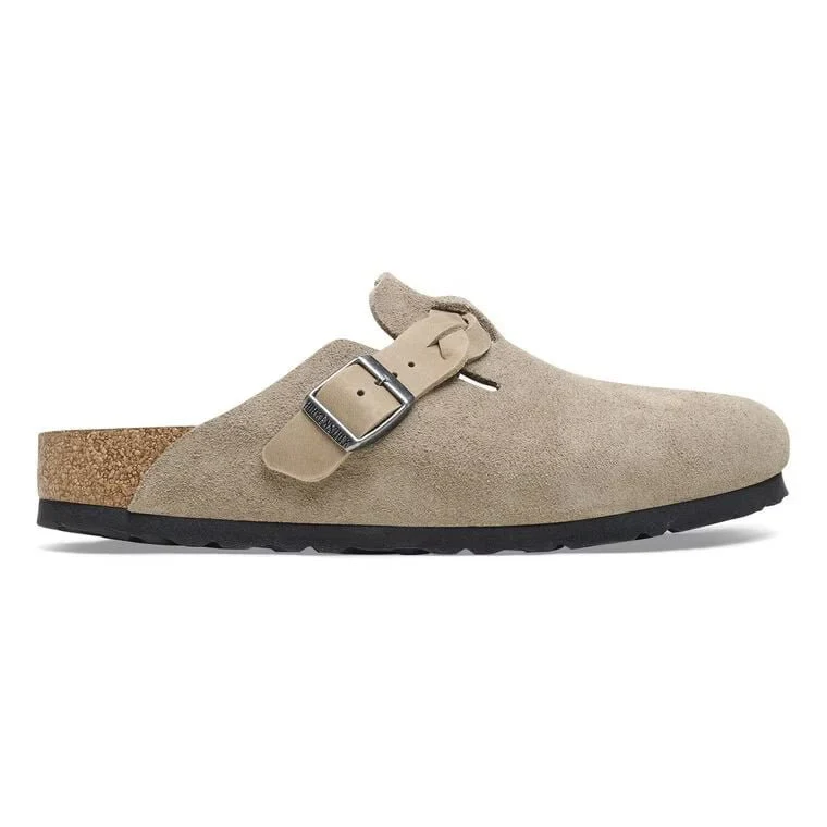 Sabot Birkenstock Boston Braided Taupe