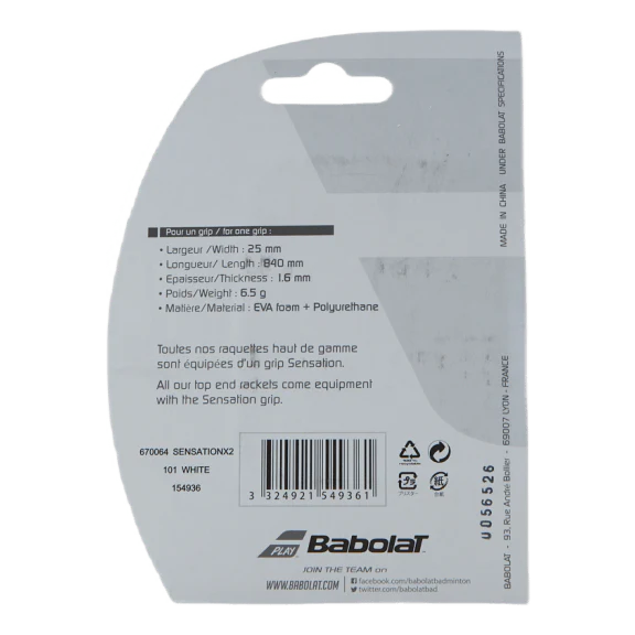 Sensation Grip 2-pack White – Image 2