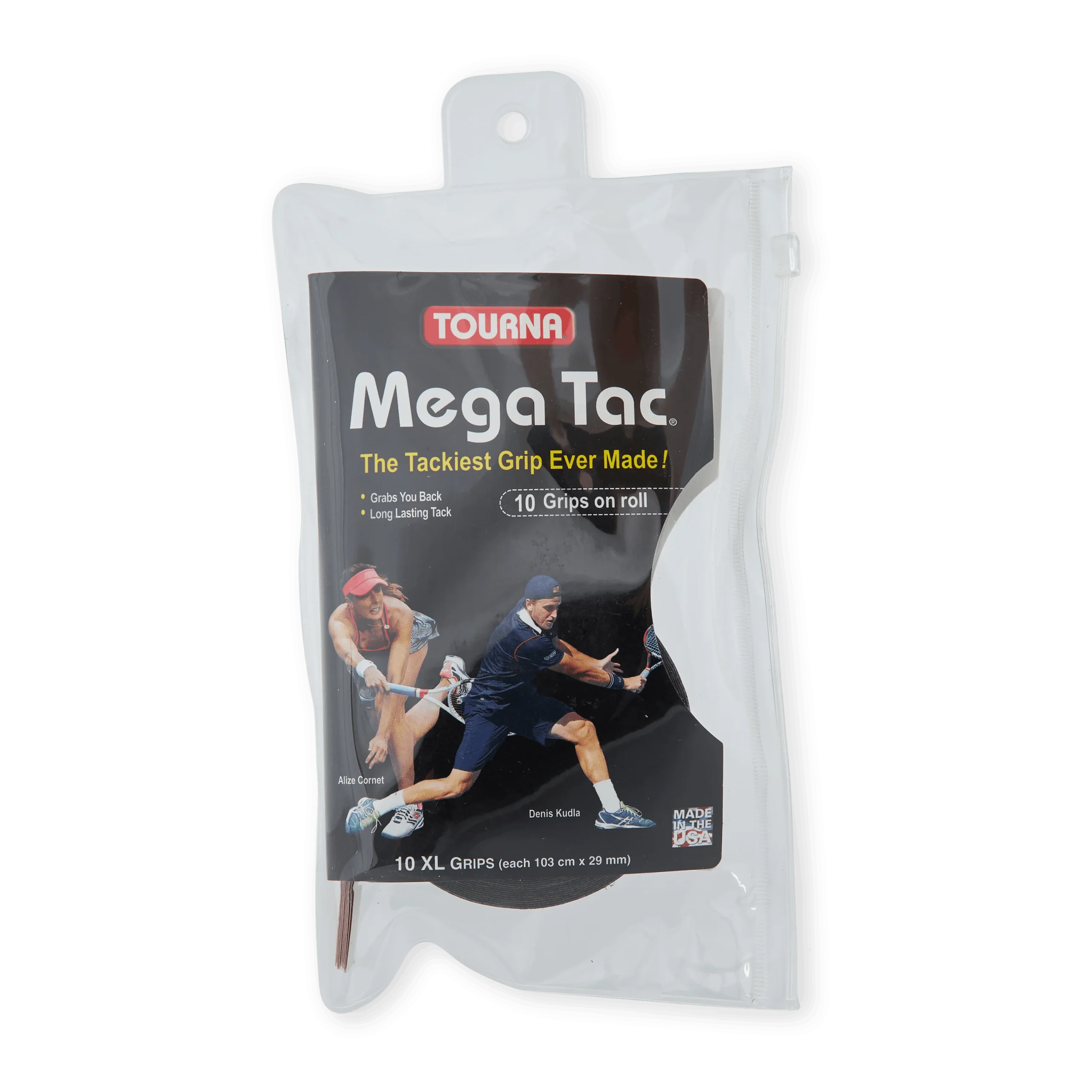 Tourna Mega Tac 10-pack Black