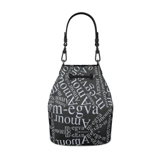 Sac Bucket cuir - Amour