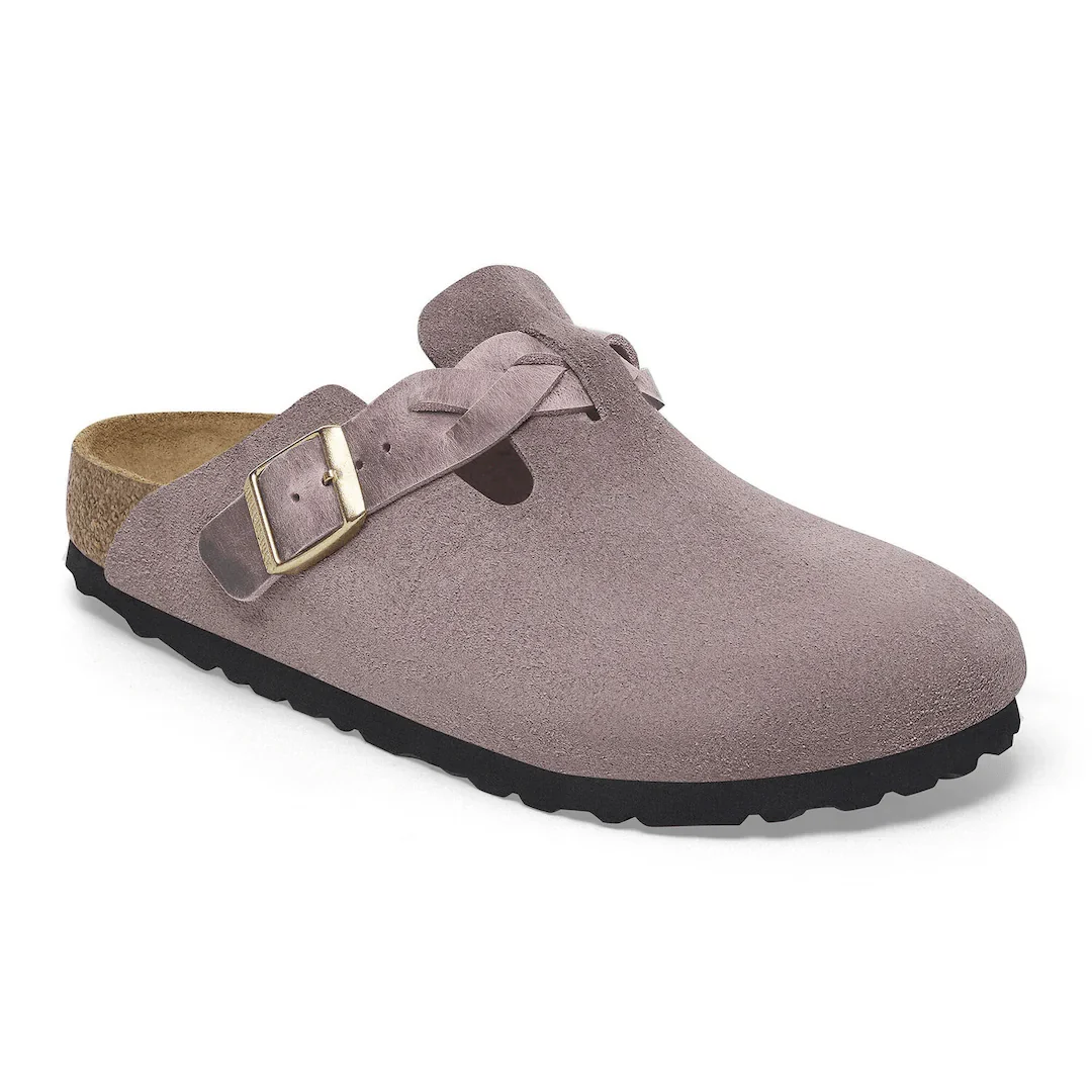 Sabot Birkenstock Boston Braided faded purple – Image 4