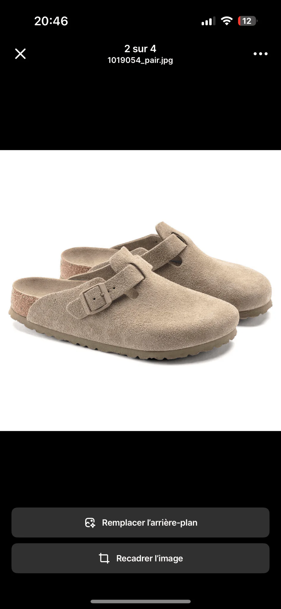 Sabot Birkenstock Boston Braided Taupe – Image 5