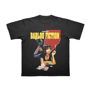 T-SHIRT MANCHES COURTES "MIA" - NOIR