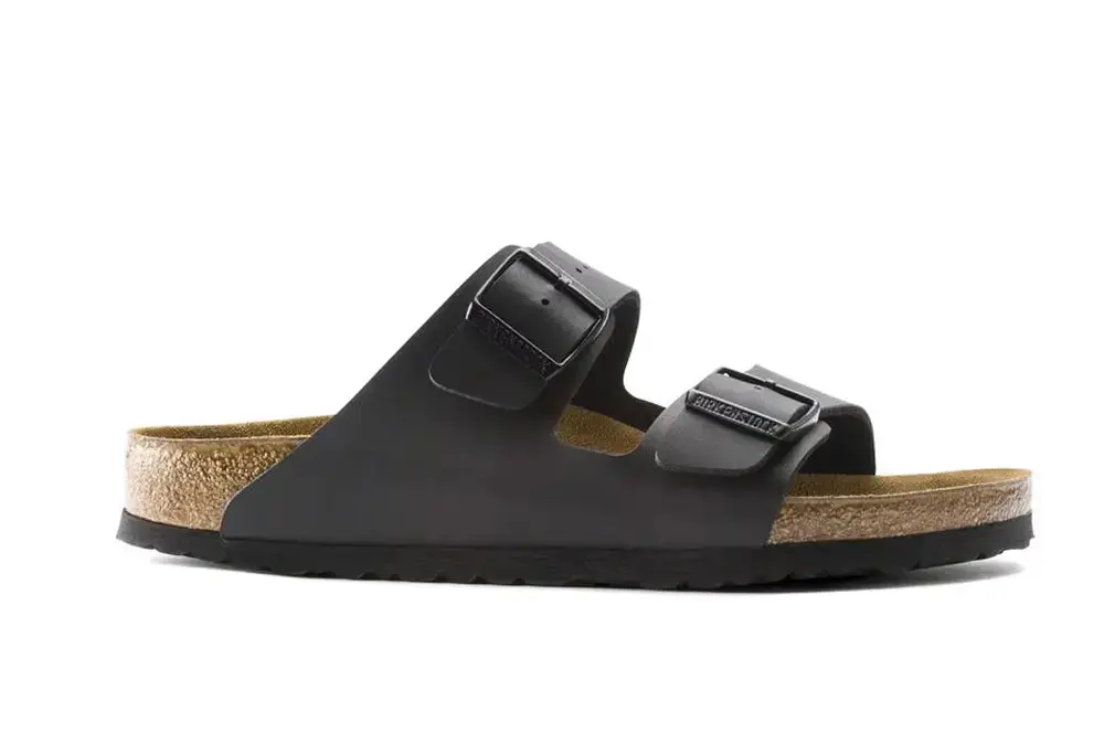Birkenstock Arizona Birko-Flor - Noir - NARROW FIT
