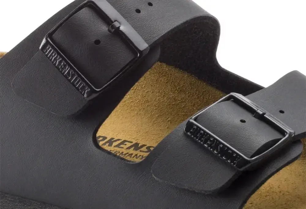 Birkenstock Arizona Birko-Flor - Noir - NARROW FIT – Image 6