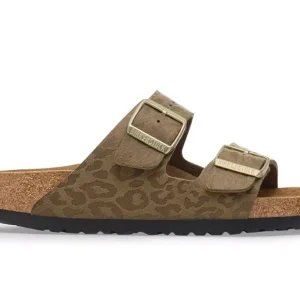 Birkenstock Arizona Leopard Khaki - NARROW FIT