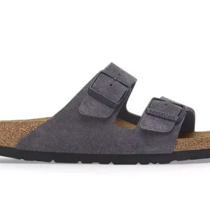 Birkenstock Arizona Velvet Grey NARROW FIT