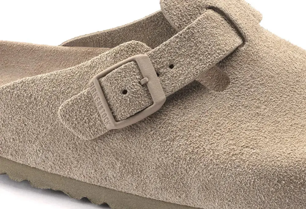 Birkenstock Boston Faded Khaki NARROW FIT – Image 3