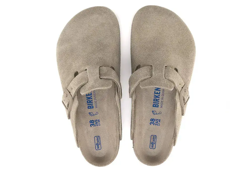 Birkenstock Boston Faded Khaki NARROW FIT – Image 6