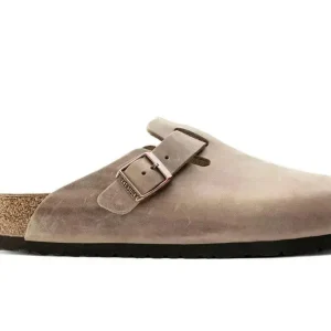 Boston Leather Tobacco Brown NARROW FIT