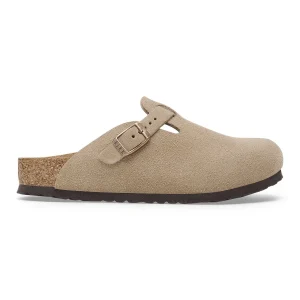 Sabot Birkenstock Boston taupe enfant