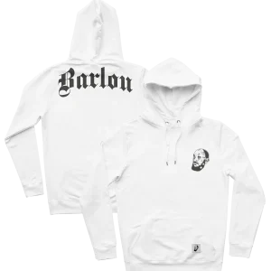 SWEAT-SHIRT CAPUCHE | "FACE" - Blanc