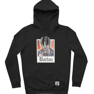 SWEAT-SHIRT CAPUCHE | "KEN" - Noir