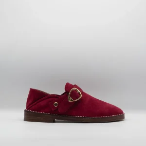 Mocassins Socque Luca framboise
