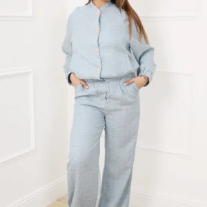 Pantalon bombers chiné