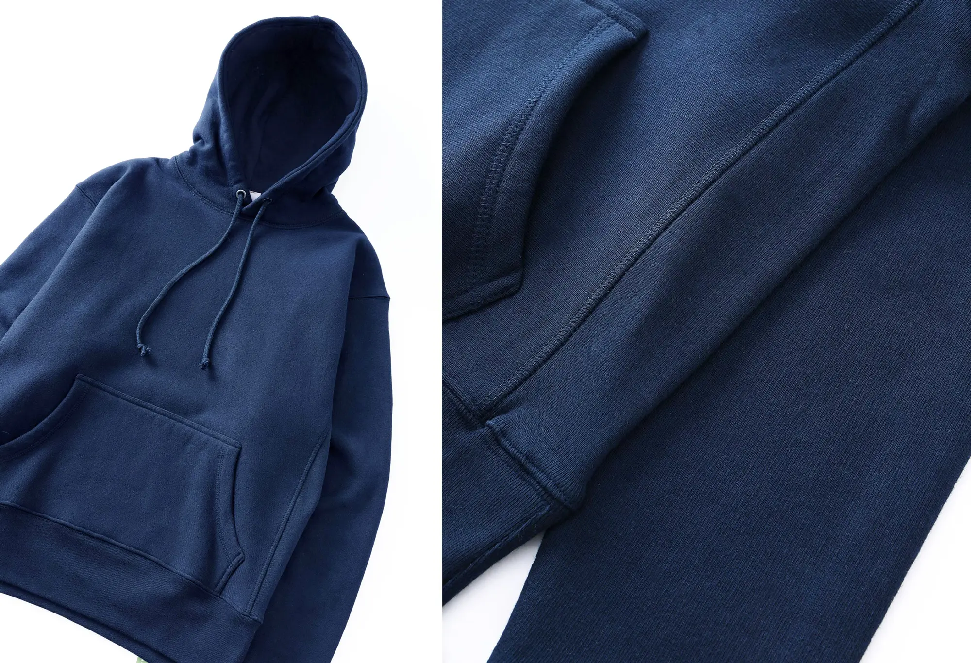 Power Goods Super Weight Hoodie Navy Blue – Image 2
