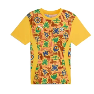 Puma Maillot d'avant-match Ghana jaune 2025