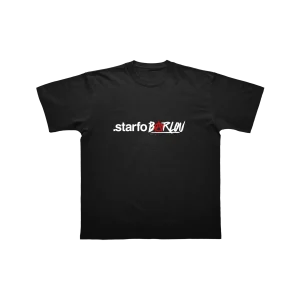 T-SHIRT MANCHES COURTES | "STARFO" - NOIR