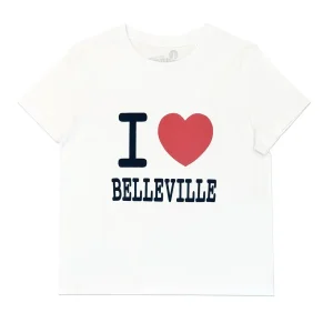 Throwback T-Shirt 'I LOVE BELLEVILLE'
