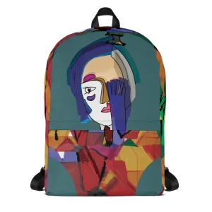 Sac à dos - La dame au gant bleu