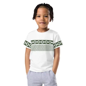 T-shirt enfant - Square BL-Kaki