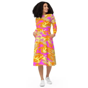 Robe manches longues - Army Beige