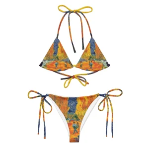 Bikini recyclé - Tribute to Van Gogh