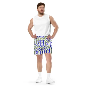 Short en maille - Géométrique