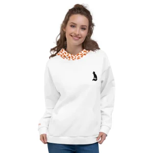 Sweat Capuche femme - Uni Fox