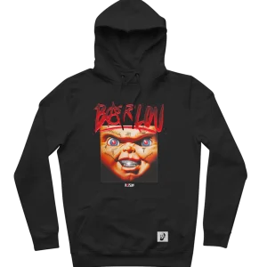 SWEAT-SHIRT CAPUCHE | "CHUCK" - Noir