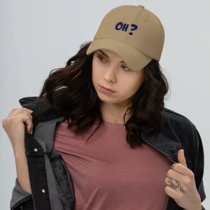 Casquette brodée claire - Oh ?