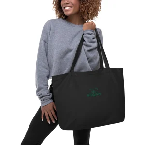 Grand tote bag brodé-bio - M-Egva