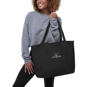 Grand tote bag brodé-bio - M-Egva