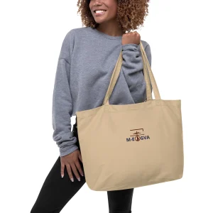 Grand tote bag brodé-bio - M-Egva
