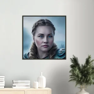 Affiche cadre métal - The Queen Œ