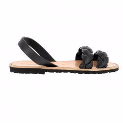 Sandales Minorquines Cabrera Noir