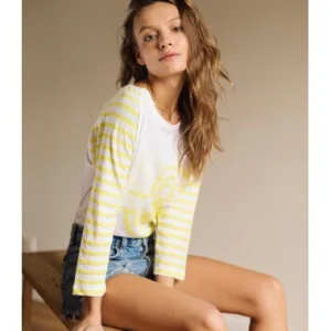 T-shirt One Tee Jessica jaune