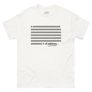 T-shirt - No patience