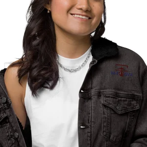 Veste sherpa jean unisexe - M-Egva