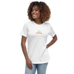 T-shirt décontracté brodé Femme